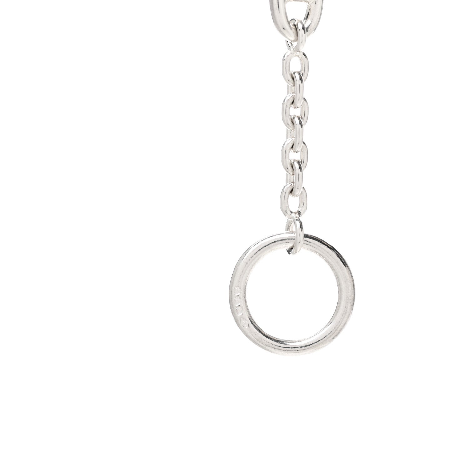 Hermes Sterling Silver Farandole Necklace 120 5 of 6