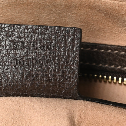 Gucci GG Supreme Monogram Web Small Ophidia Shoulder Bag Brown 7 of 10