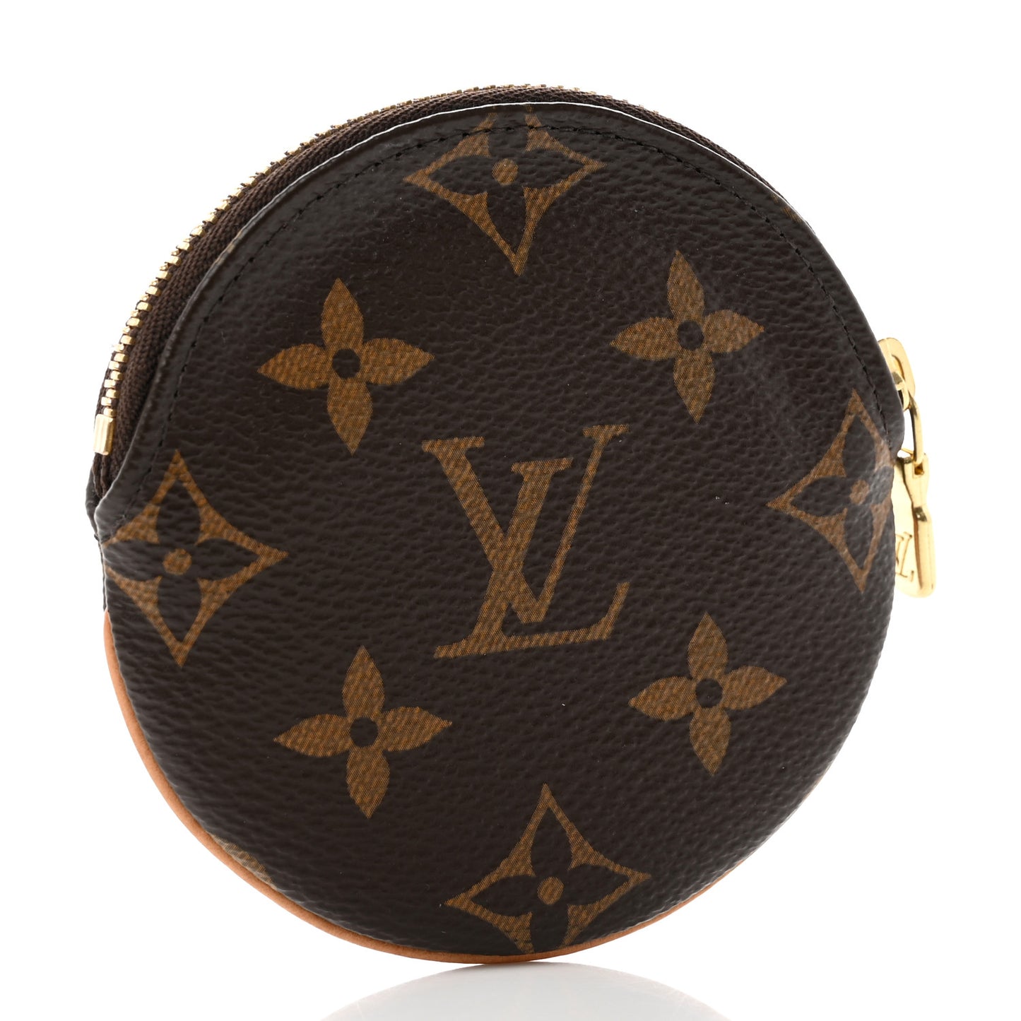 Monogram Round Coin Purse