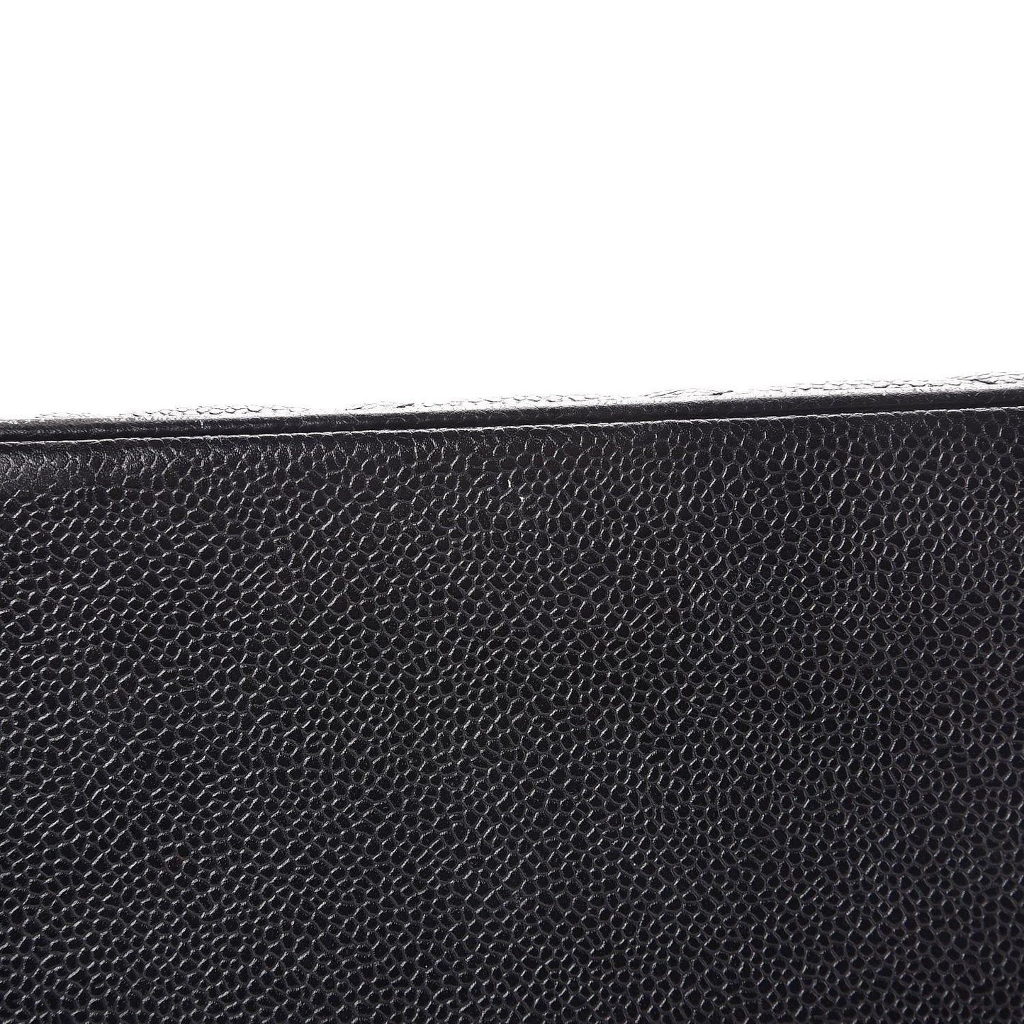 Caviar Quilted Medallion Tote Black