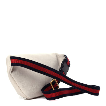 Gucci Grained Calfskin Small Logo Belt Bag White 3 of 11
