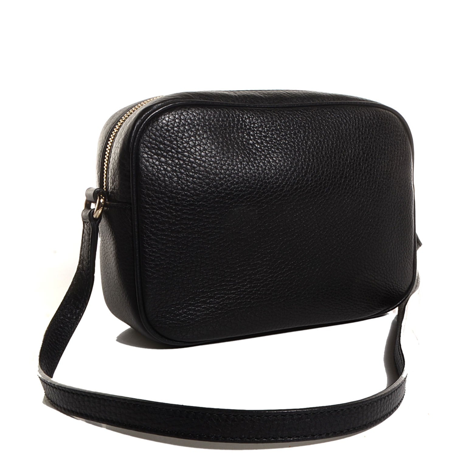 Gucci Pebbled Calfskin Small Soho Disco Bag Black 4 of 10
