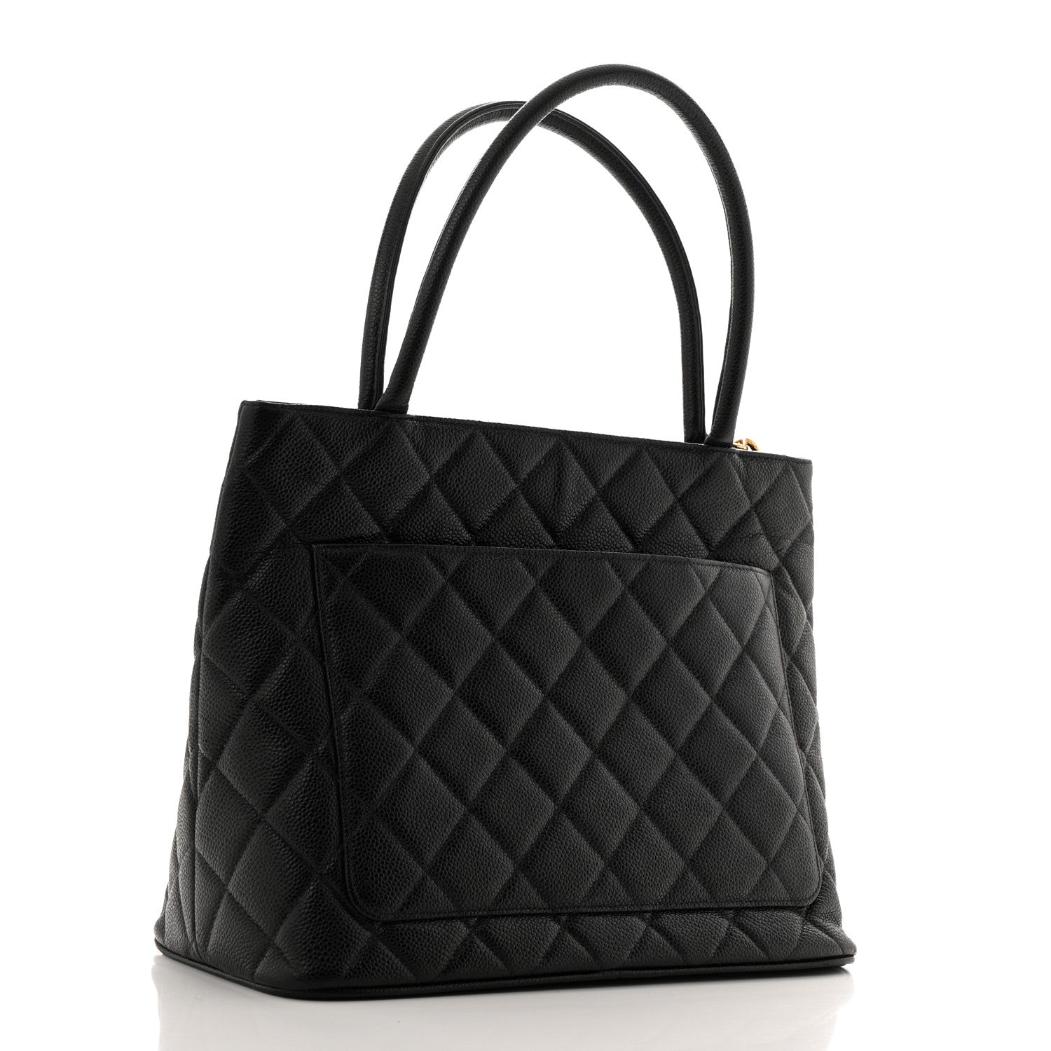 Chanel Caviar Quilted Medallion Tote Black 3 of 11