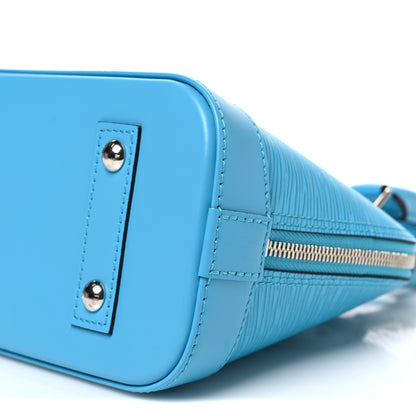 Louis Vuitton Epi Jacquard Alma BB Turquoise 8 of 8