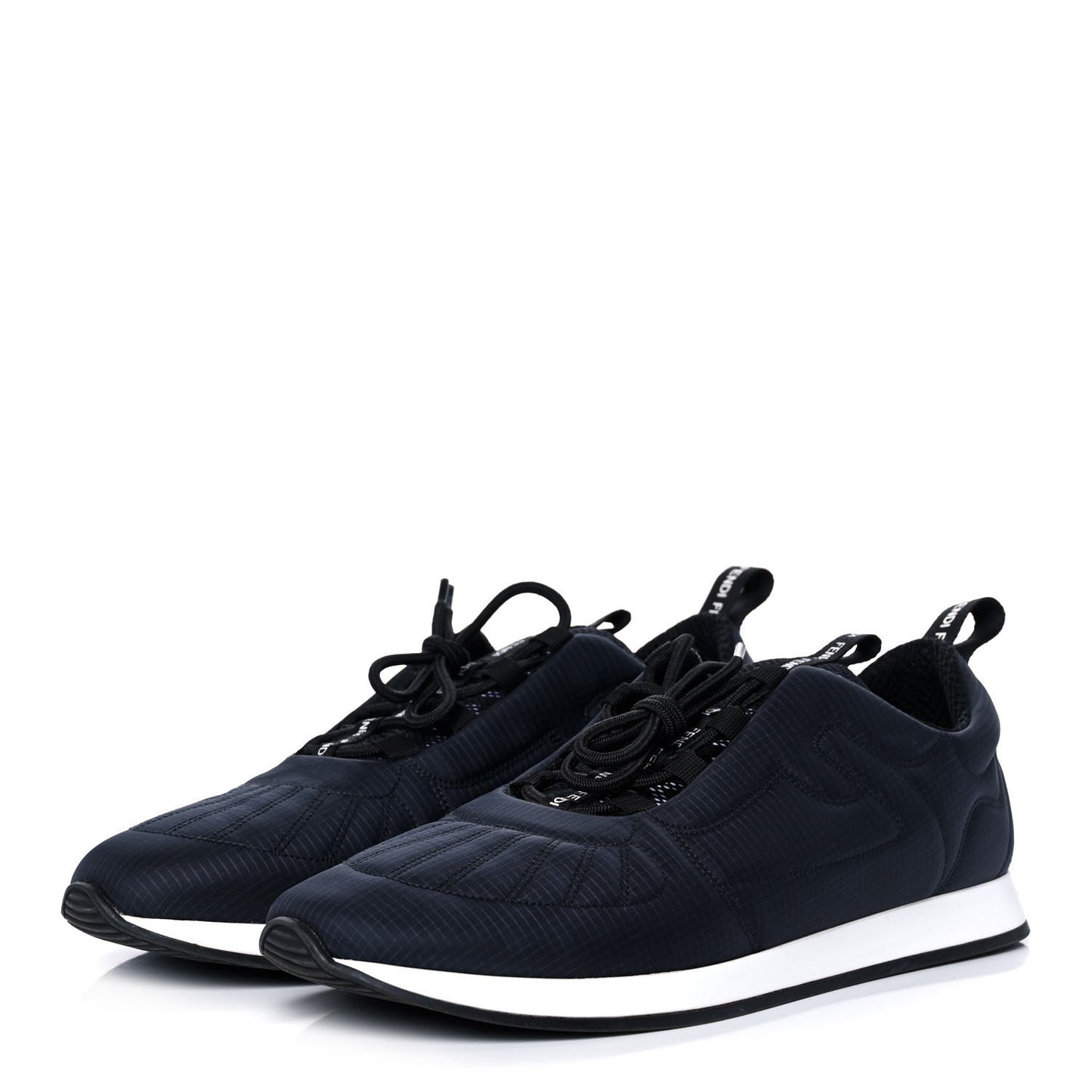 Nylon Womens FFreedom Sneakers 41 Blue Scuro Black White