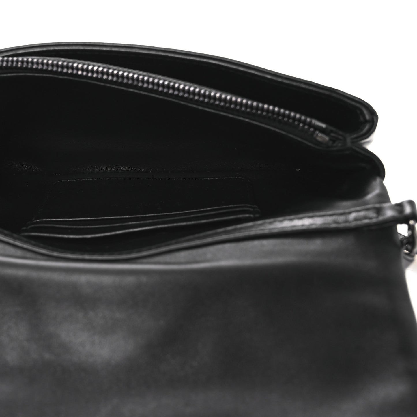 Calfskin Macrocannage Mini Caro Bag Black