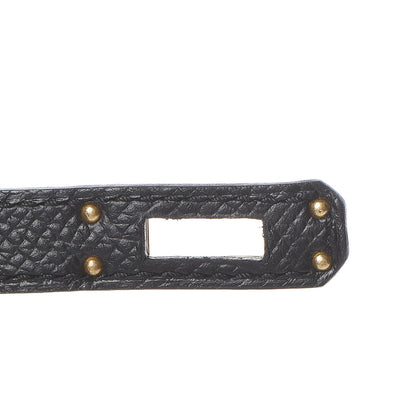 Hermes Epsom Kelly Sellier 25 Black 19 of 40