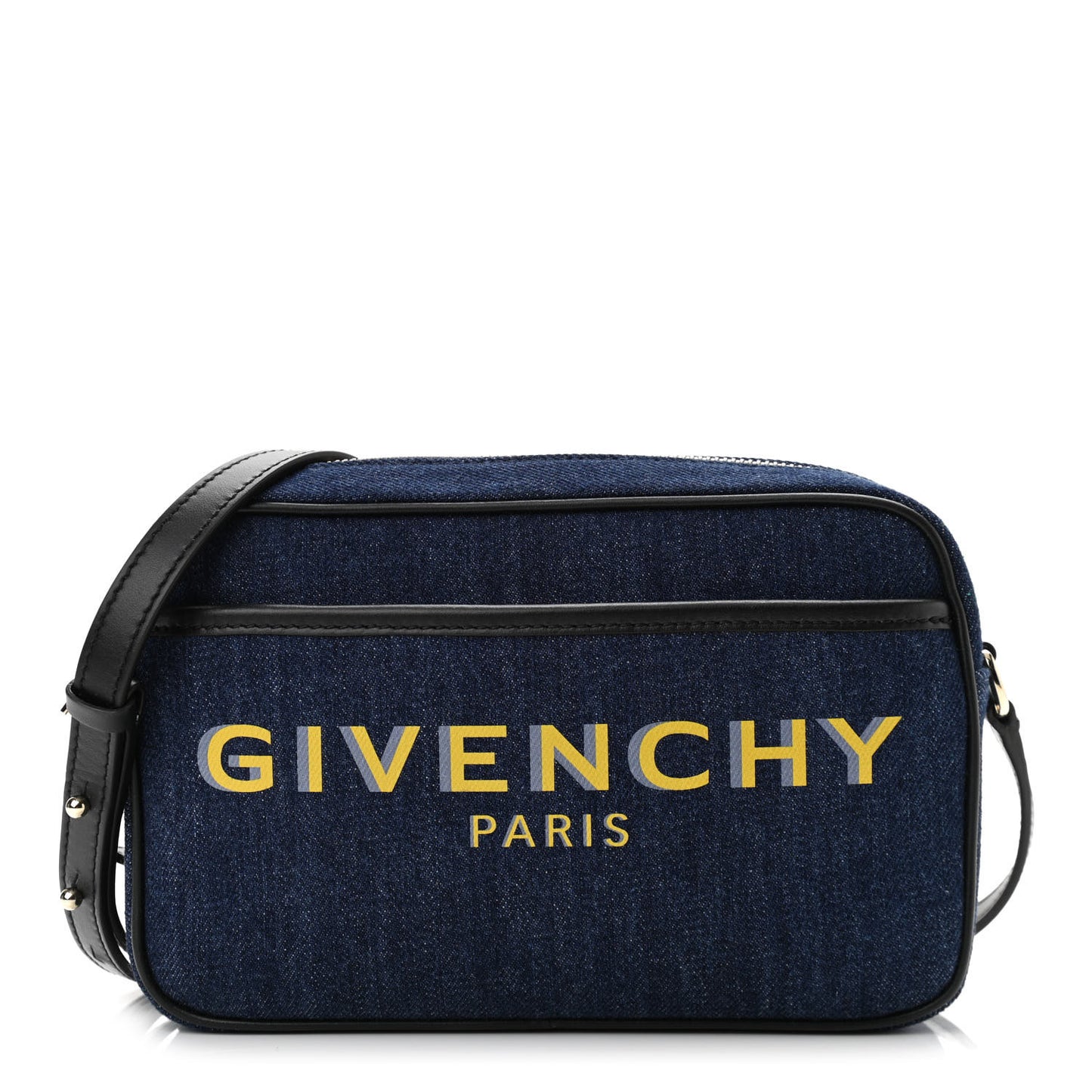 Denim Logo Bond Camera Bag Blue