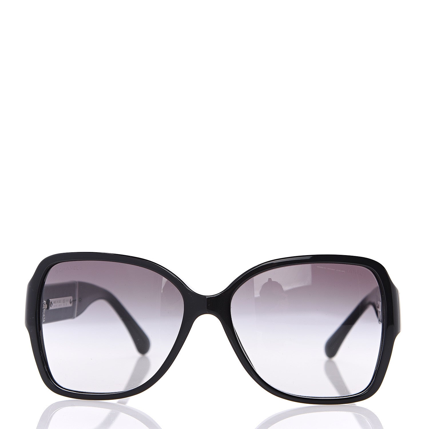Chanel Square Summer CC Sunglasses 5230Q Black 3 of 8