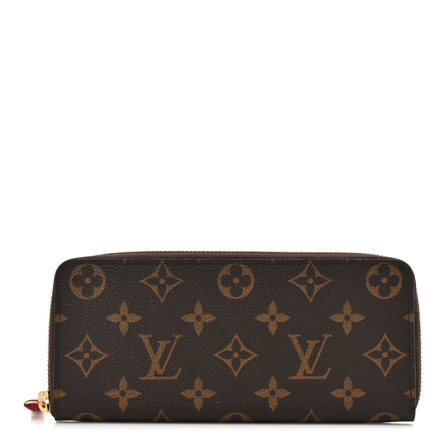 Monogram Clemence Wallet Fuchsia