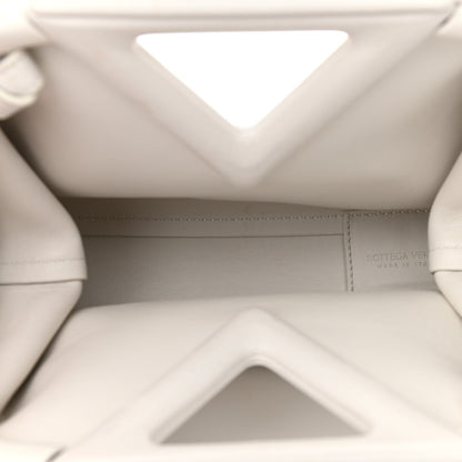 Bottega Veneta Calfskin Small The Point Triangle Bag Chalk 5 of 10