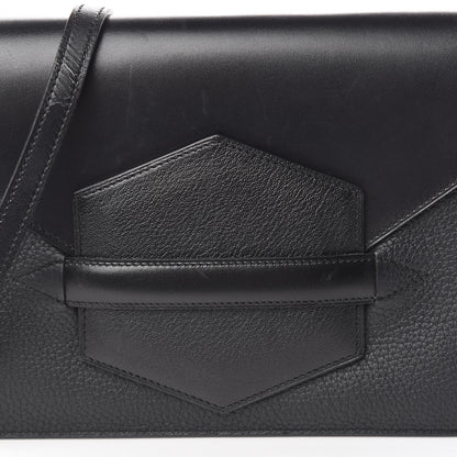 Hermes Box Taurillon Clemence Faco Clutch Black 7 of 15