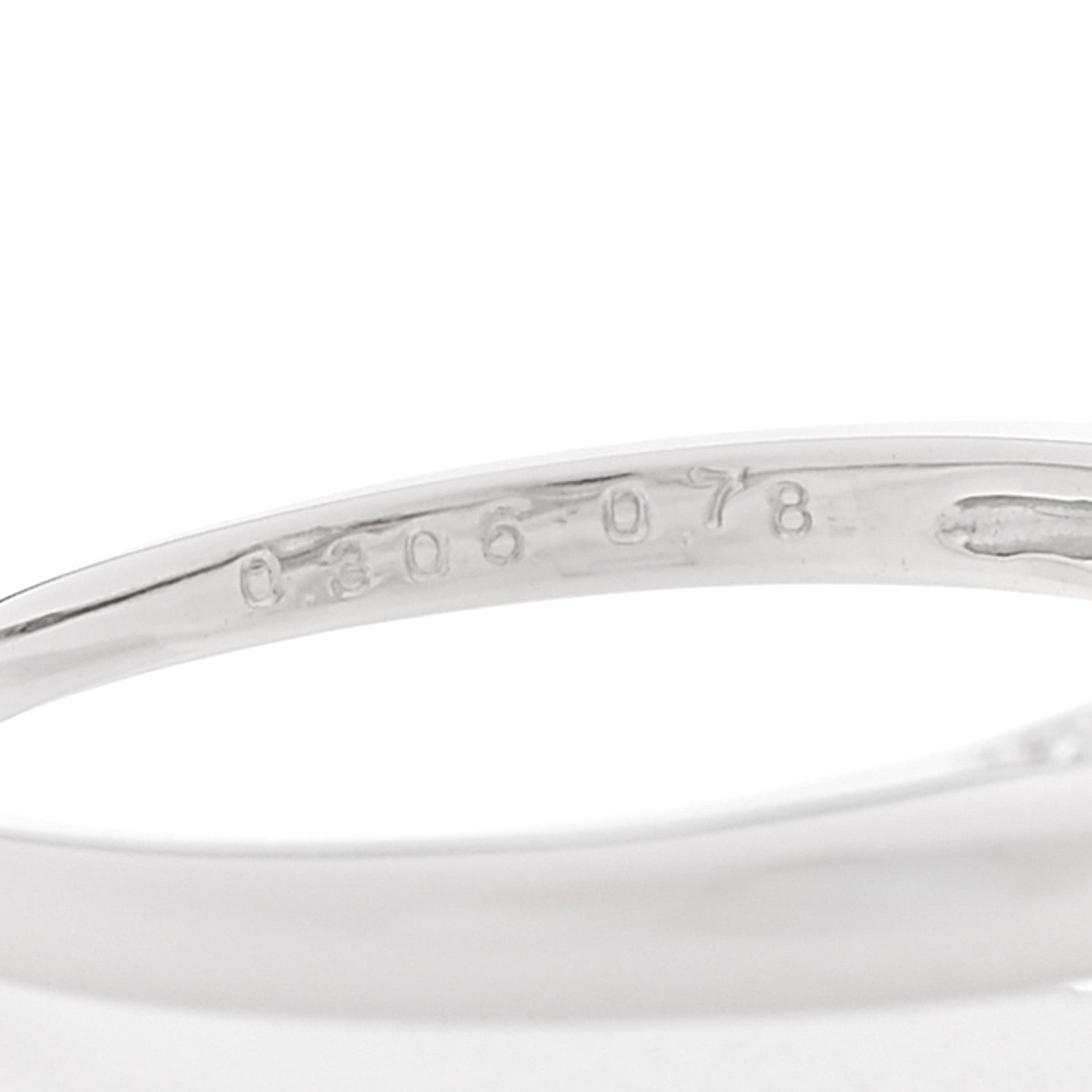 Parker & West by FASHIONPHILE 18K White Gold Diamond .30ctw Ring 56 7.75 9 of 9