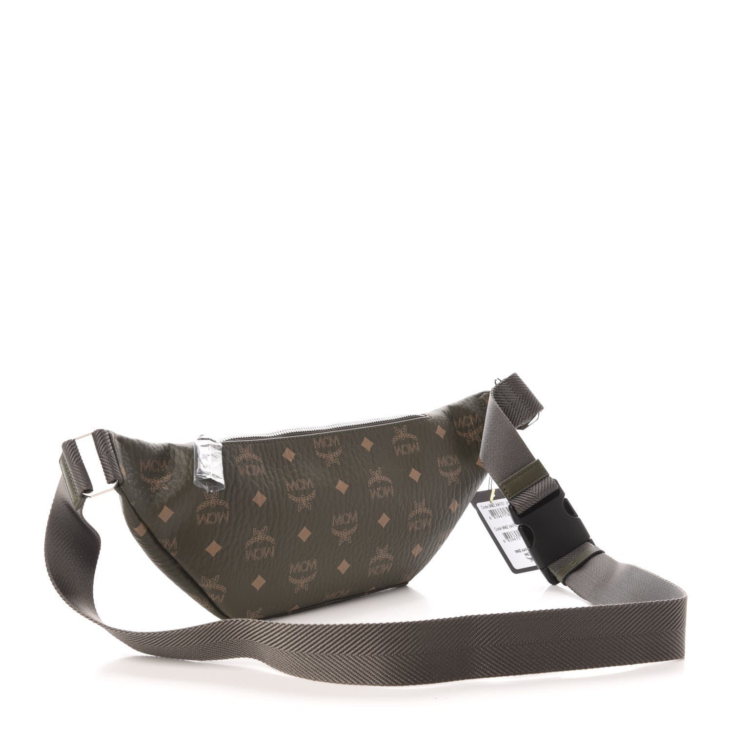 MCM Visetos Medium Belt Bag Sea Turtle 3 of 9