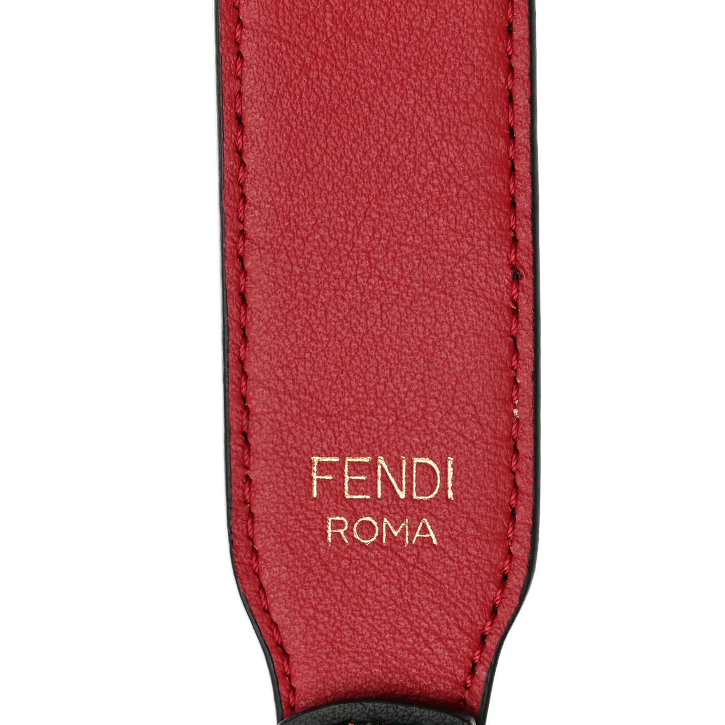 Vitello Grace F is Fendi Bi-Color FF 1974 Embossed Grande Mon Tresor Bucket Bag Maya Black Fragola