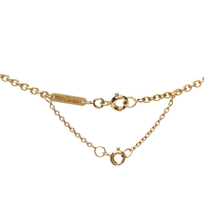 Cartier 18K Pink Yellow White Gold Baby Trinity Pendant Necklace 5 of 5