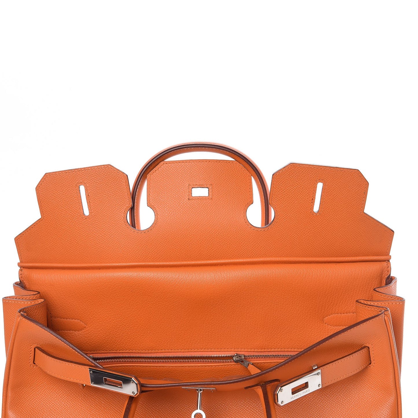 Epsom Birkin 35 Orange