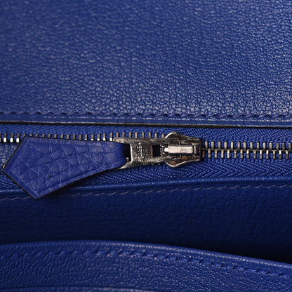 Hermes Togo Birkin 35 Bleu Electrique 16 of 31