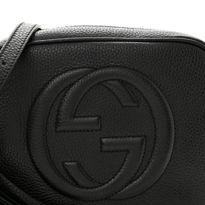 Gucci Pebbled Calfskin Small Soho Disco Bag Black 8 of 12