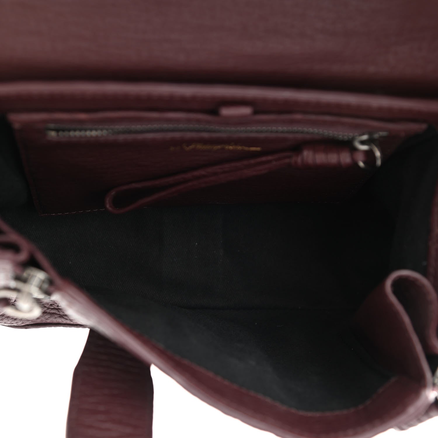 3.1 Phillip Lim Textured Calfskin Mini Pashli Satchel Burgundy 4 of 11