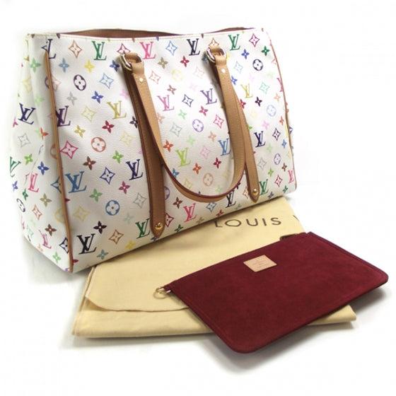 Monogram Multicolor Aurelia GM White