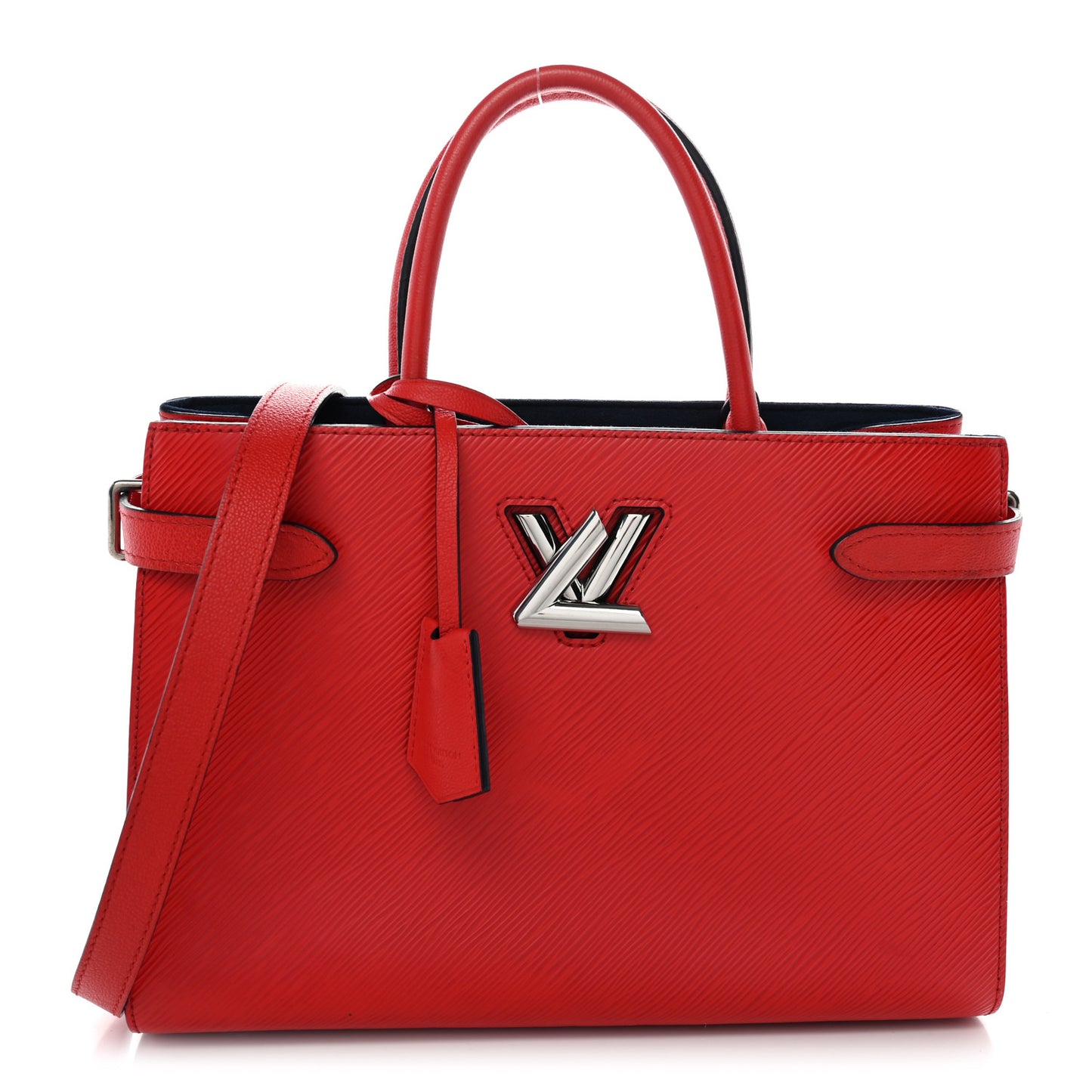 Epi Twist Tote Coquelicot