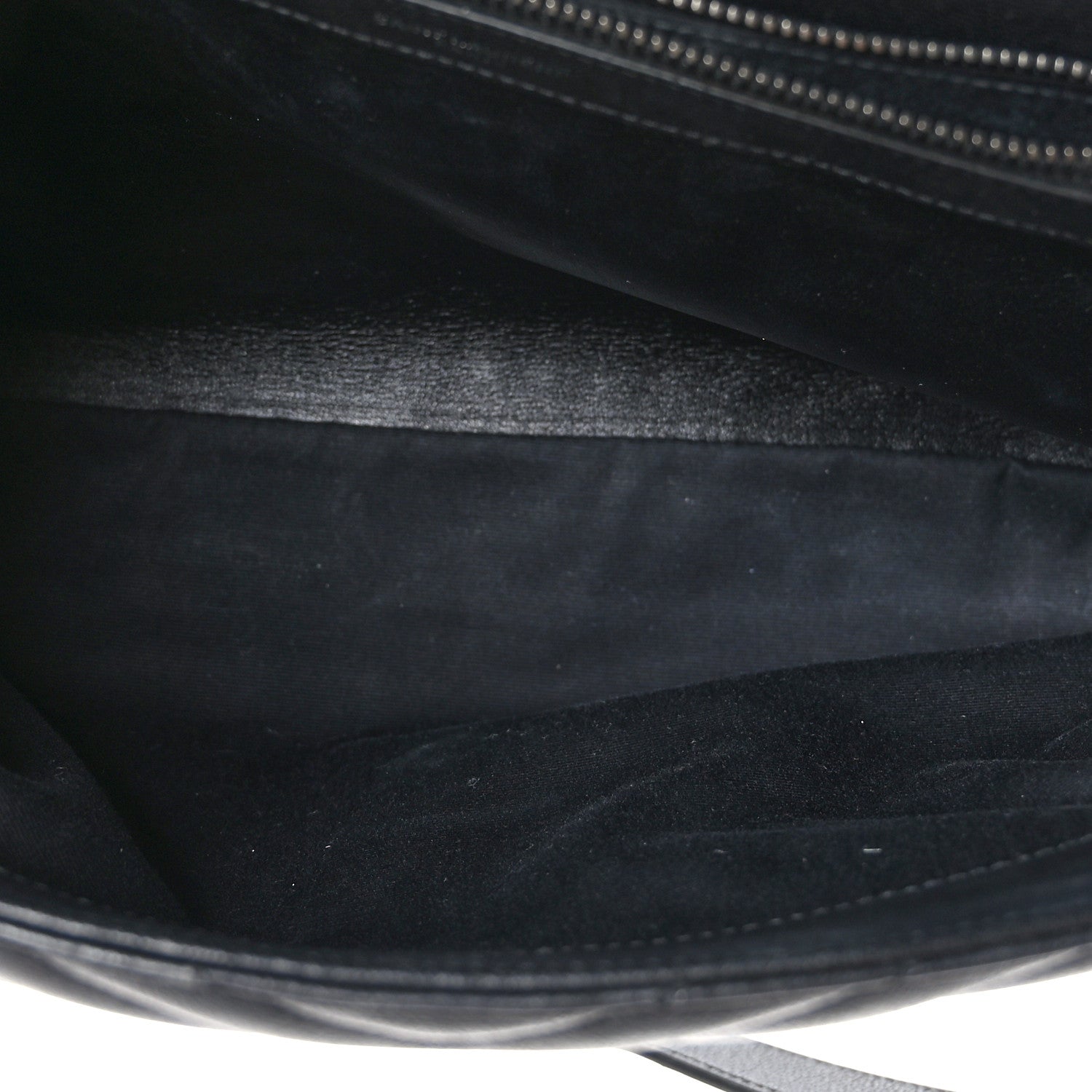 Saint Laurent Sheepskin Matelasse Chevron Monogram Large College Satchel Black 5 of 10