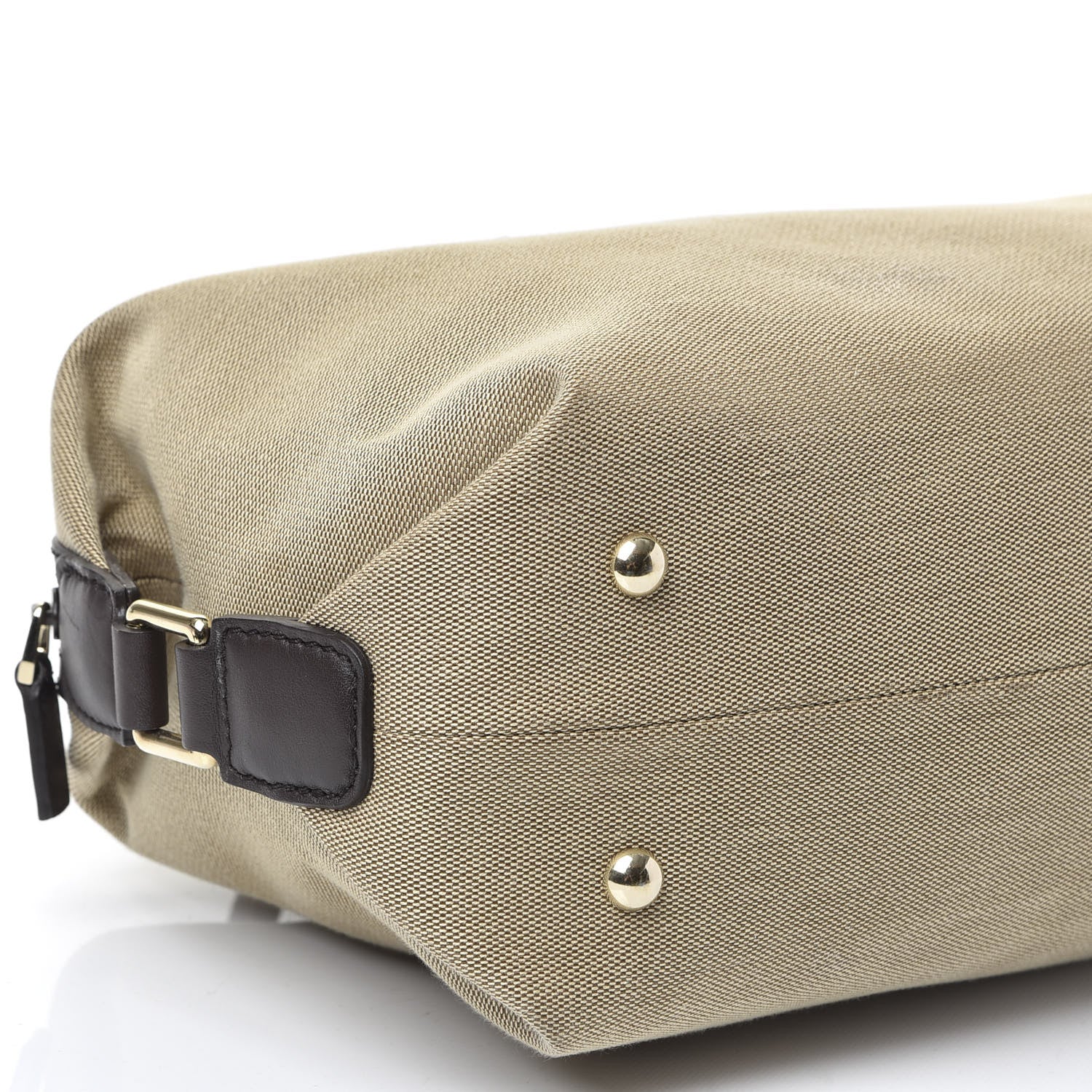 Gucci Canvas Small Satchel Beige 5 of 9