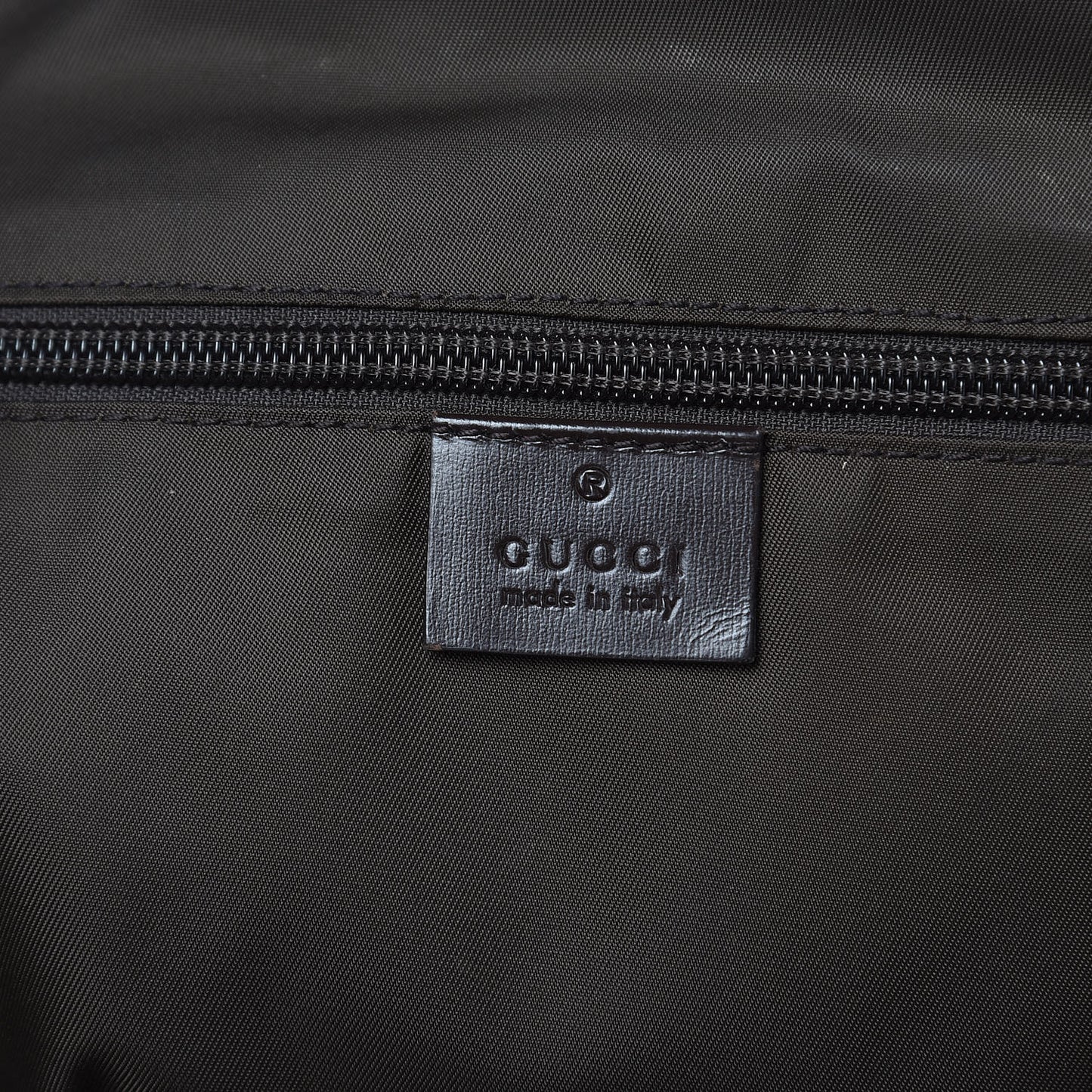 GG Plus Monogram Interlocking G Medium Backpack Dark Brown