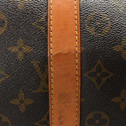 Louis Vuitton Monogram Keepall Bandouliere 55 13 of 14