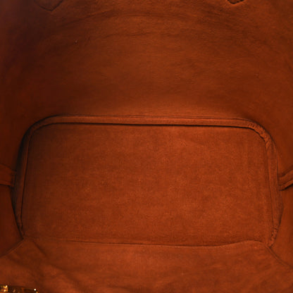 Louis Vuitton Empreinte Monogram Giant Neverfull MM Cognac 6 of 10