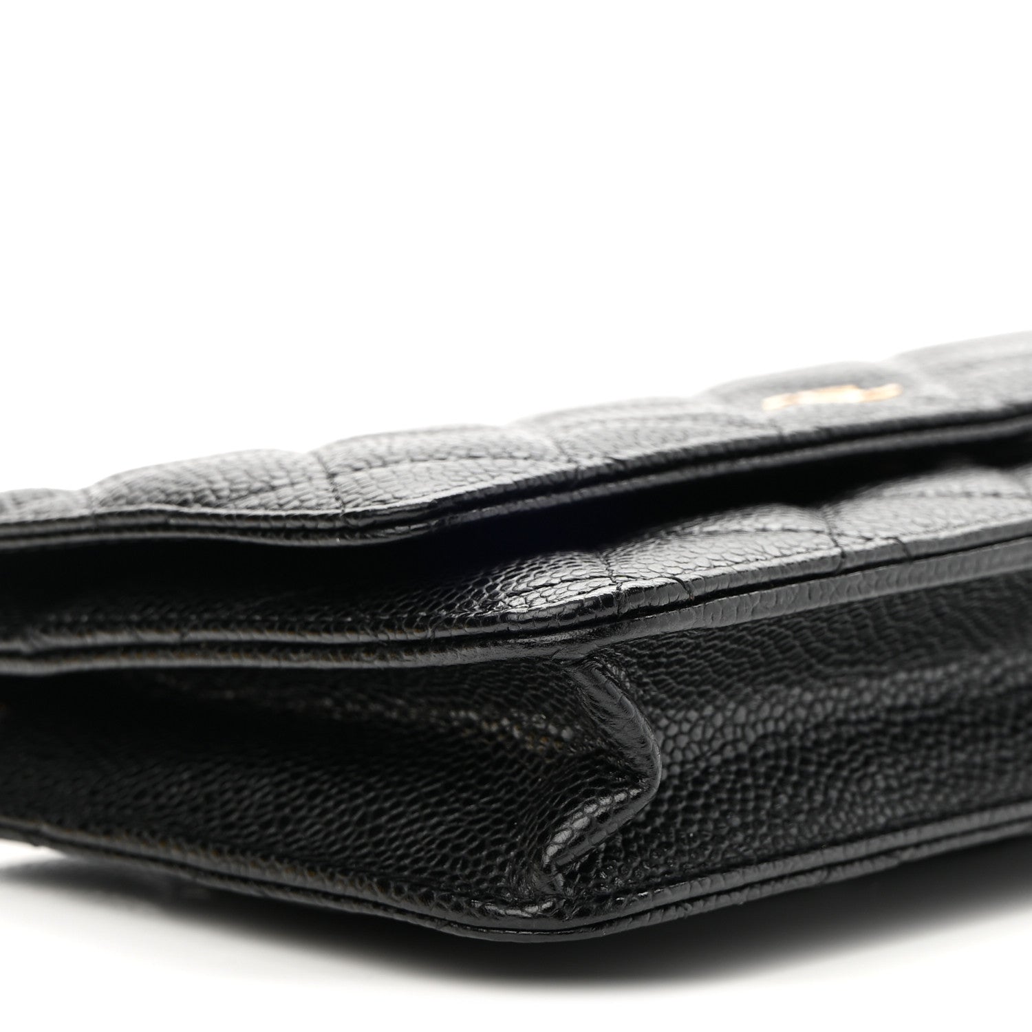 Chanel Caviar Quilted Wallet On Chain WOC Black 9 of 10