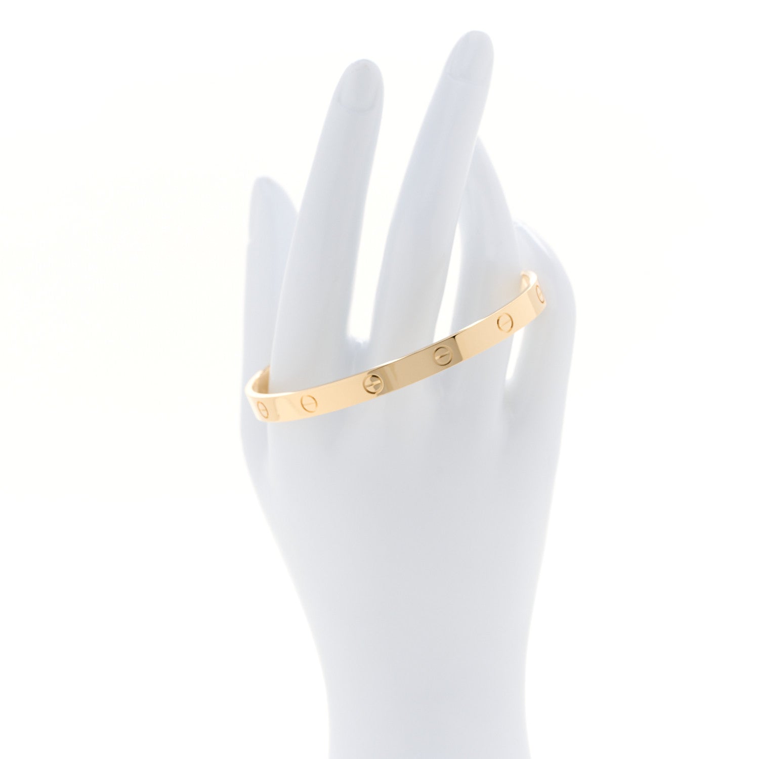 Cartier 18K Yellow Gold LOVE Cuff Bracelet 20 2 of 4