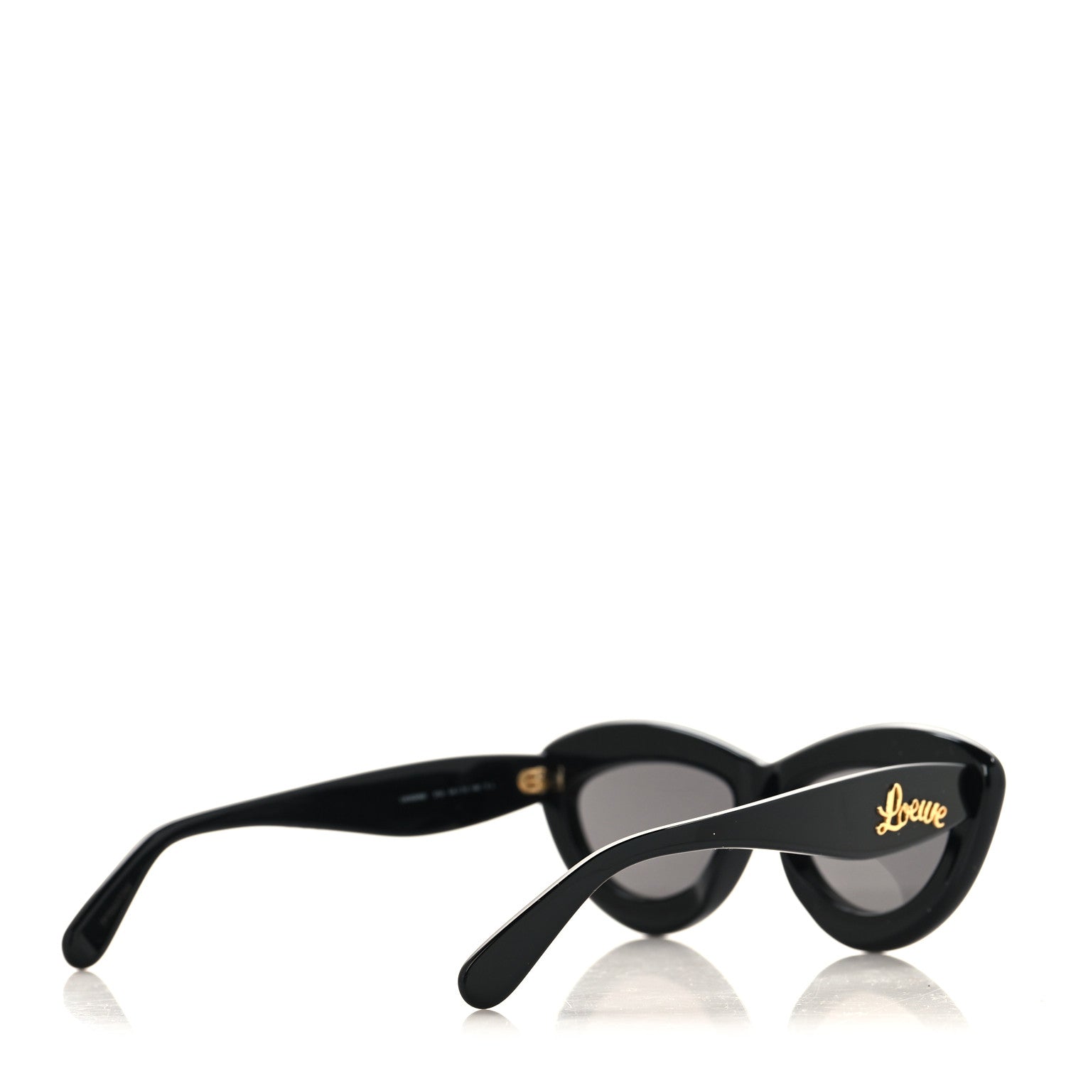 Loewe Acetate Cat Eye Sunglasses LW40096I Black 1901329 – FASHIONPHILE