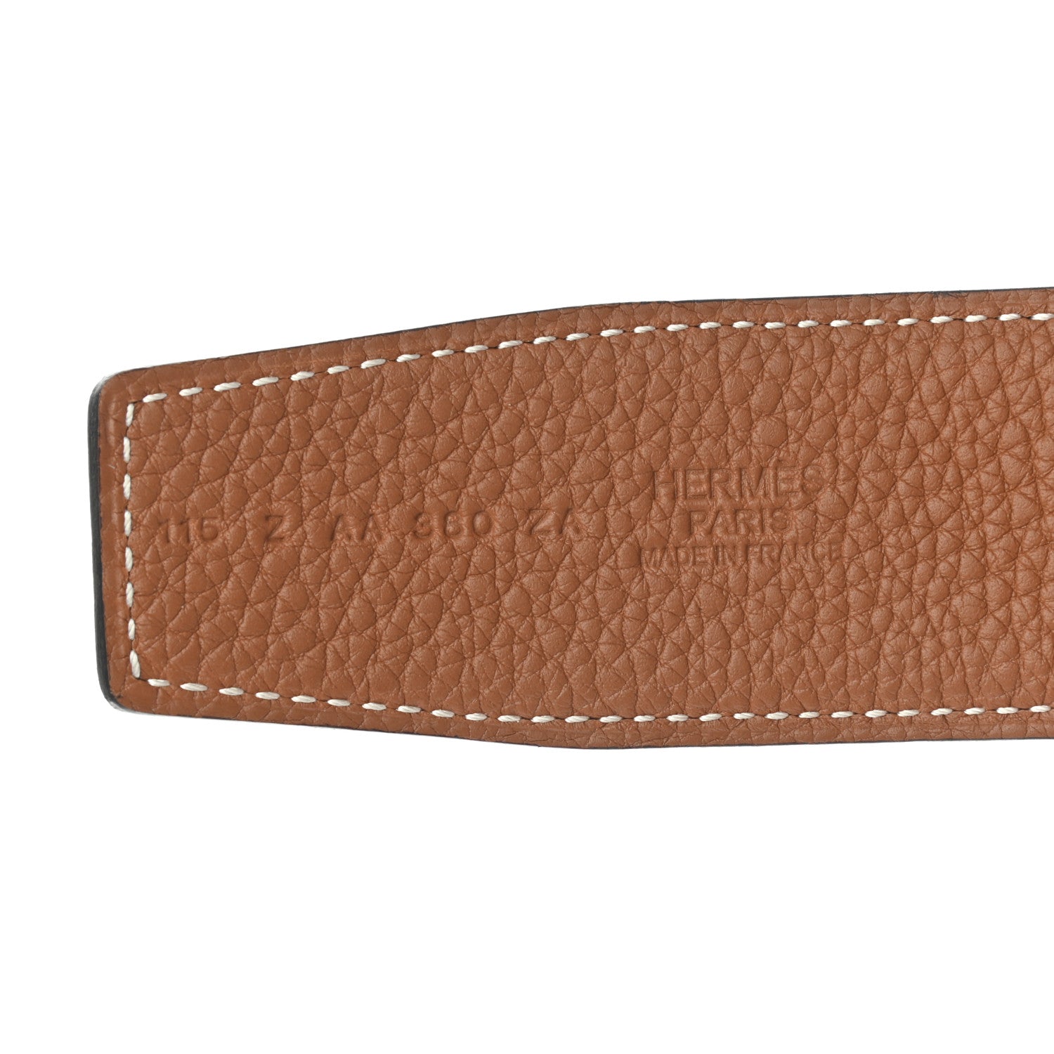 Hermes Box Togo 42mm Constance Belt 115 Black Gold 5 of 6