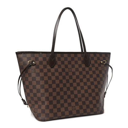 Louis Vuitton Damier Ebene Neverfull MM 3 of 9