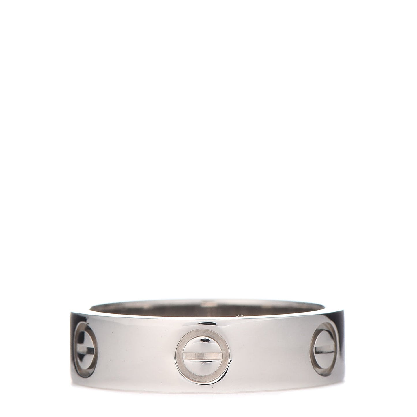 Platinum 5.5mm LOVE Ring 56 7.5
