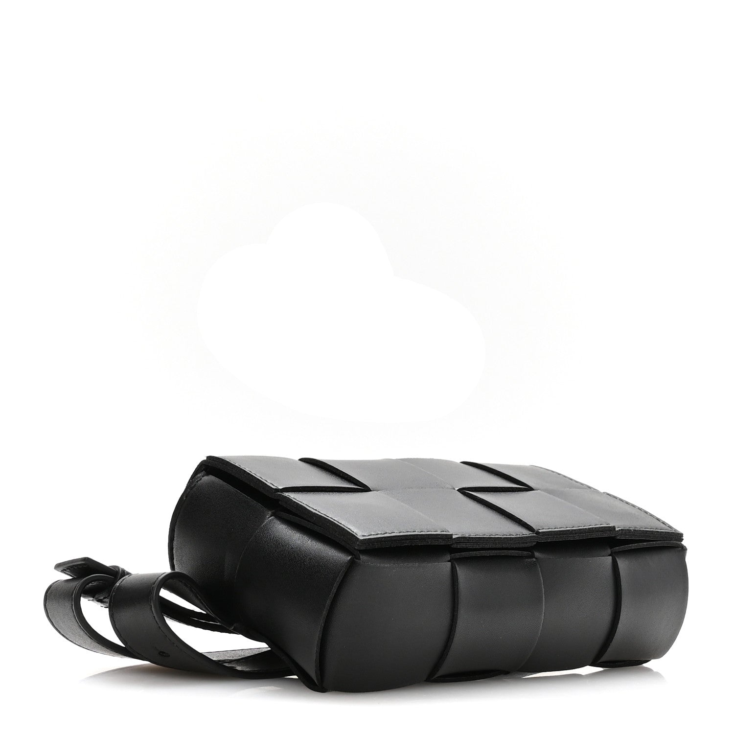 Bottega Veneta Nappa Maxi Intreccio The Belt Cassette Bag Black 4 of 9