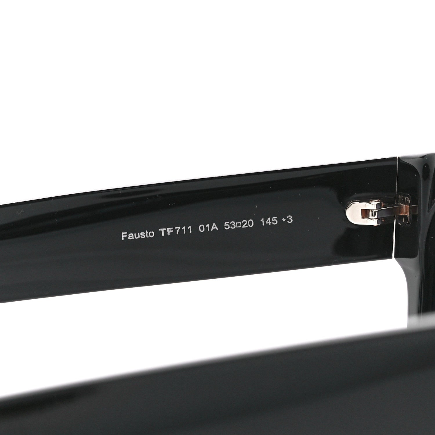 Tom Ford Acetate Fausto Sunglasses TF711 Black 5 of 8