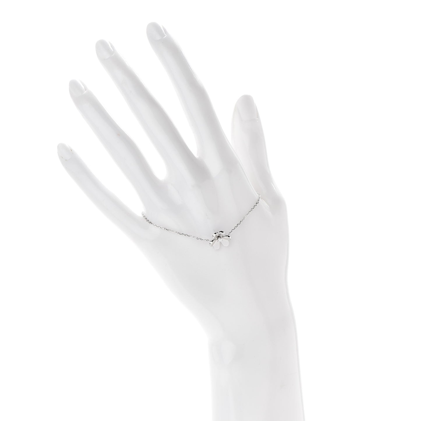 18K White Gold Diamond Mini Frivole Bracelet