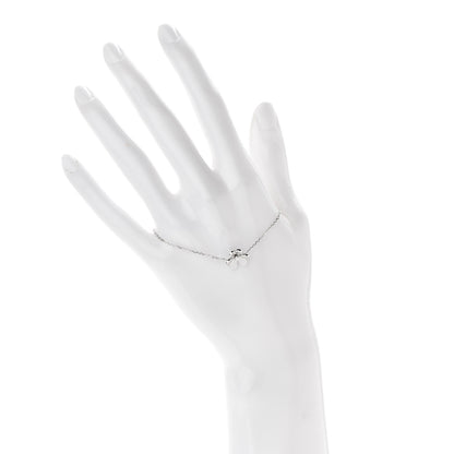 Van Cleef & Arpels 18K White Gold Diamond Mini Frivole Bracelet 2 of 6