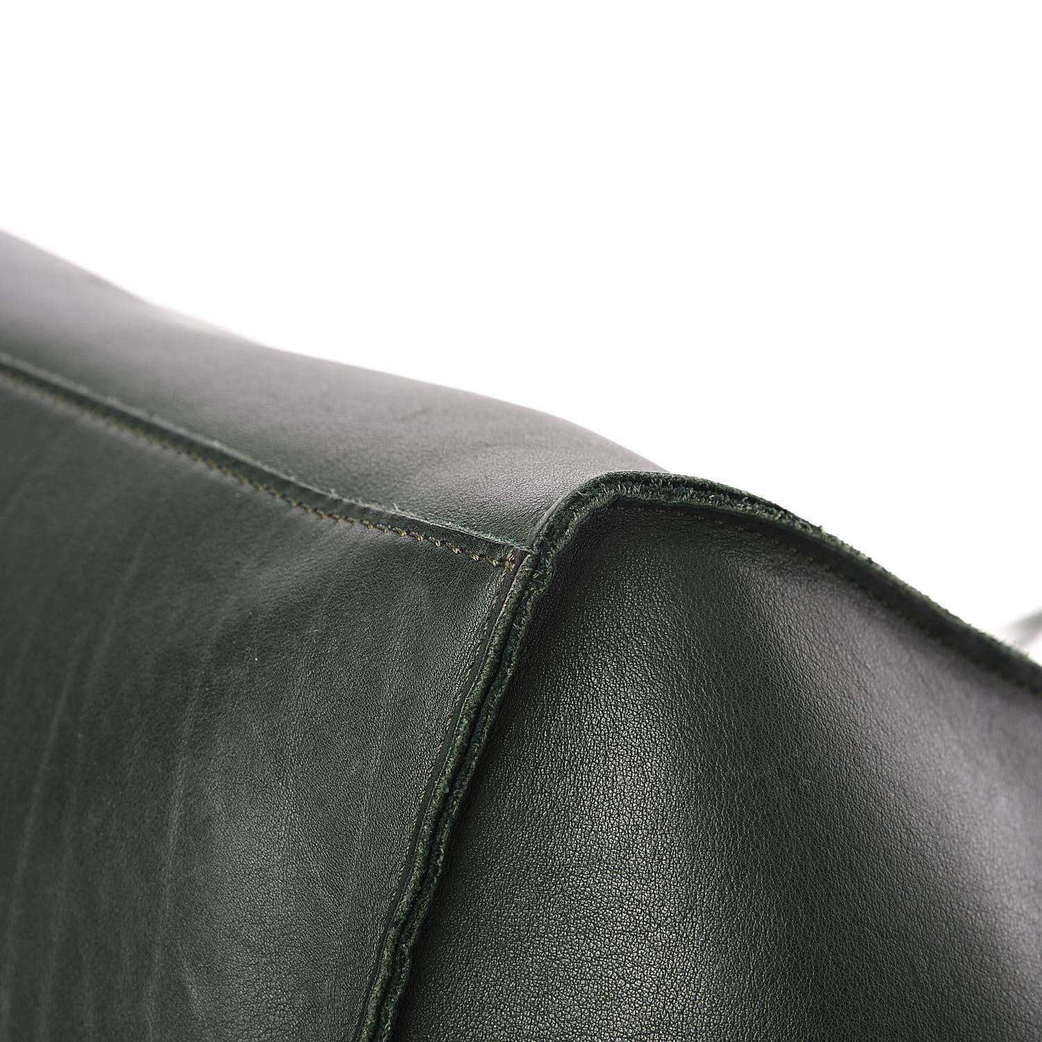 Celine Smooth Calfskin Medium Big Bag Dark Green 9 of 15