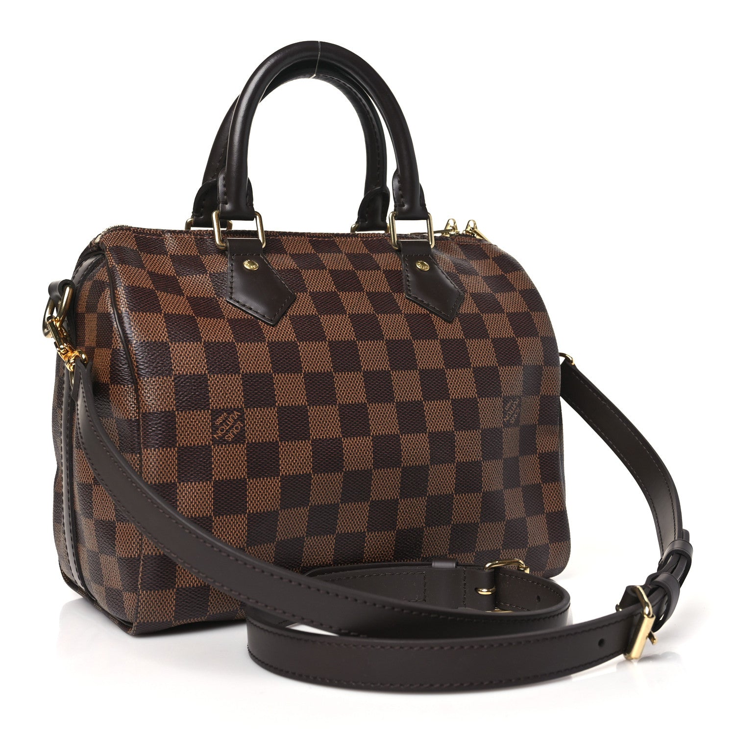 Louis Vuitton Damier Ebene Speedy Bandouliere 25 3 of 9