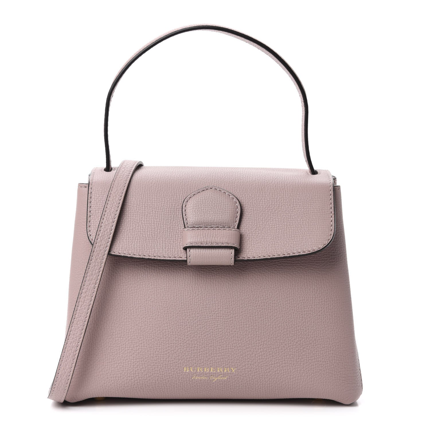 Burberry Derby Calfskin House Check Small Camberley Pale Orchid 1 of 9