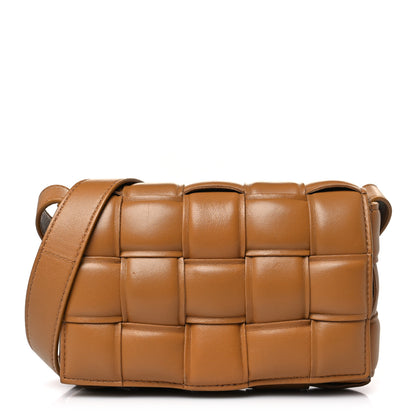 Bottega Veneta Nappa Maxi Intreccio Padded Cassette Crossbody Bag Caramel 1 of 9