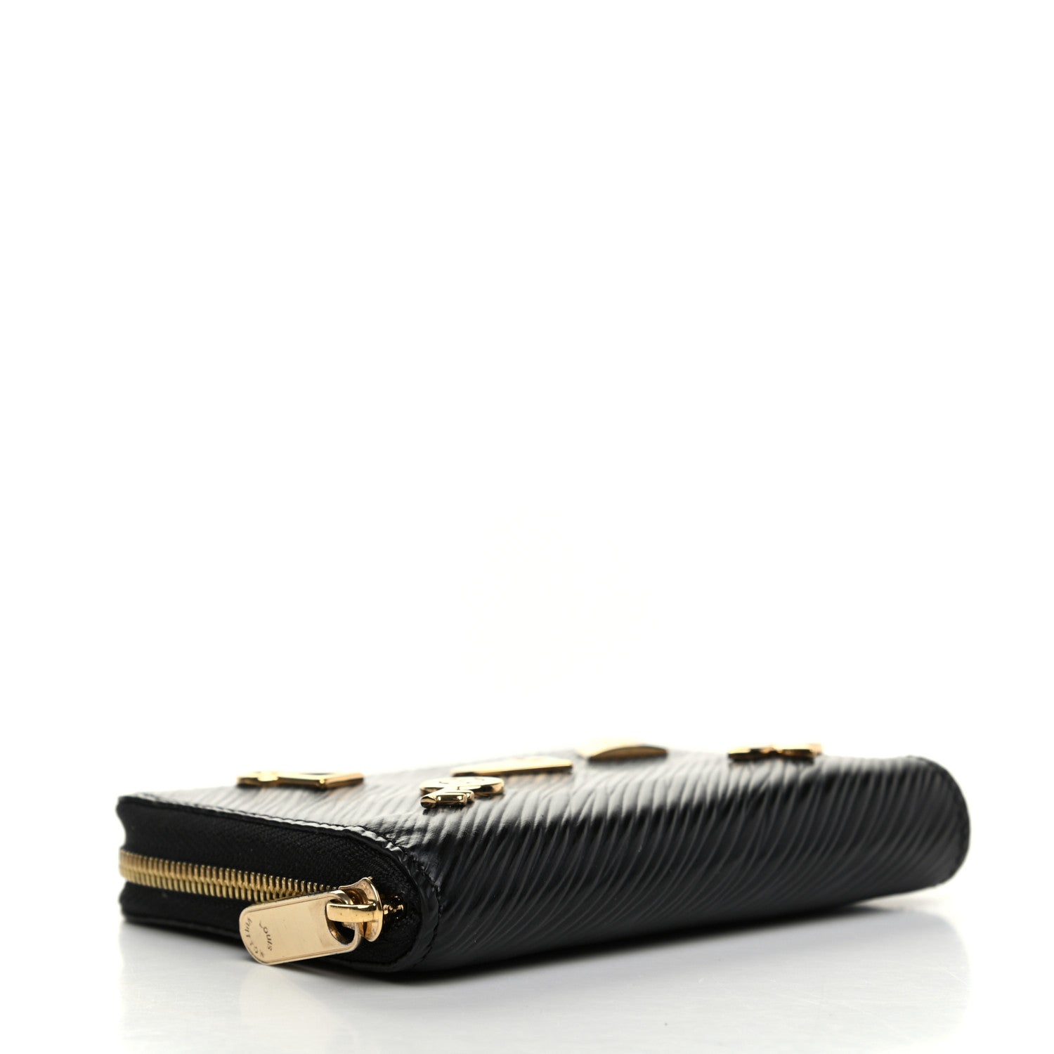 Louis Vuitton Epi Love Lock Zippy Coin Purse Black 4 of 7
