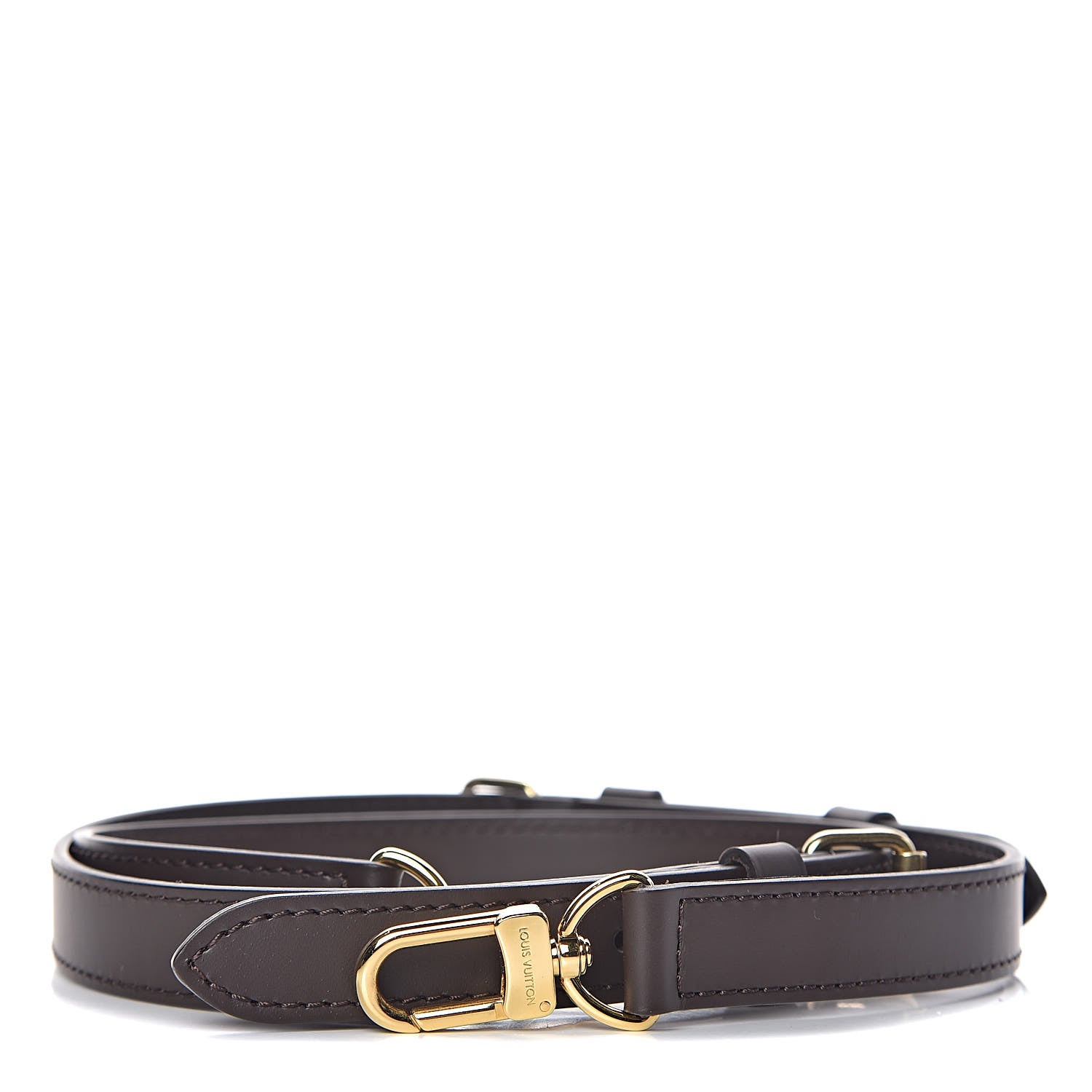 Louis Vuitton Calfskin Adjustable Speedy Bandouliere Shoulder Strap Brown 1 of 2