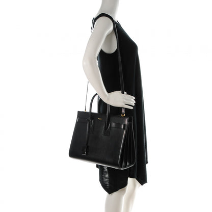 Saint Laurent Calfskin Small Sac De Jour Black 2 of 7