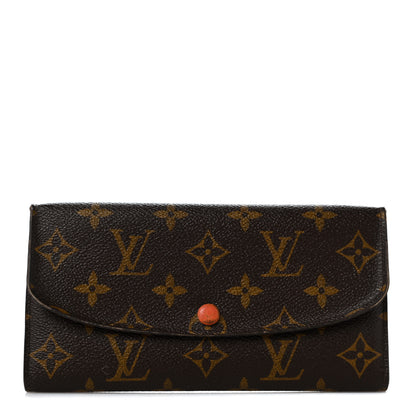 Louis Vuitton Monogram Emilie Wallet Piment 1 of 9