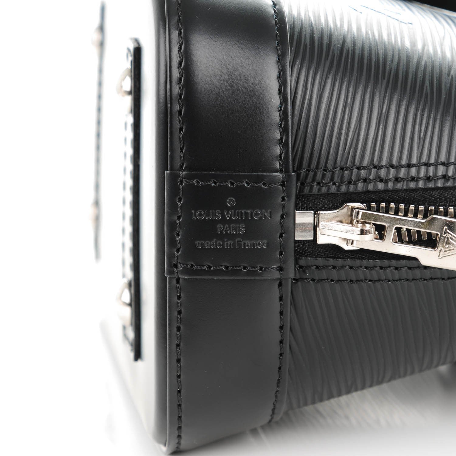 Louis Vuitton Epi Alma BB Black 7 of 7